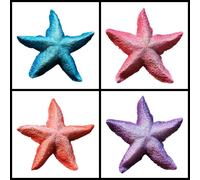 Corriere Exp.- 24x Calamita Frigo Magnete Resina STELLA MARINA PICCOLA CON BRIL