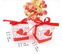 Corriere Exp. - Bomboniere Scatola CUORE Porta Confetti Segnaposto Regalo Matrim