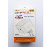 Corriere Exp. - Caricatore doppio PD 3.0 40W Caricabatterie Universale Rapido