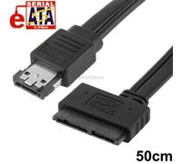 Corriere Exp. - Cavo ESATA + USB(POWER eSATA) - 7+9 (MICRO SATA 16PIN) PER SSD O