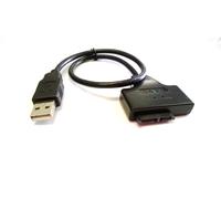 Corriere Exp. - Cavo LETTORE USB 2.0 A SATA 7+6 (SLIM SATA) PIN da 40cm masteriz