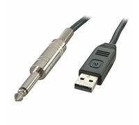 Corriere Exp. - Cavo USB LINK Adattatore A JACK 6 3 PER CHITARRA A PC