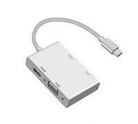 Corriere Exp. - Convertitore Multiplicatore da USB 3.1 Type C a VGA DVI HDMI U