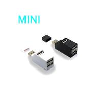 Corriere Exp. - Lotto di 10 Pezzi Mini Hub Usb 2.0 Moltiplicatore 3 Porte Bianco