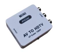 Corriere Exp.- MICRO CONVERTITORE Adattatore DA AV RCA A HDMI (AV2HDMI)