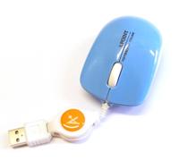 Corriere Exp. - SET 10 Mini Mouse Ottico Usb 2.0 Con Filo Cavo Retrattile Pc Not