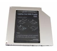 Corriere Exp. - SLOT CD Secondo HDD caddy per HDD SATA 2.5' DA 12 7mm DELUX conn