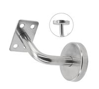 Corrimano 60MM Ringhiera Sabbia Sostegno Argento Scala Supporti da Parete