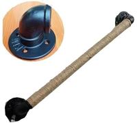 Corrimano da parete antiscivolo realizzato a mano in canapa da 30 cm, corrimano per passaggio sottotetto per arrampicata sicura e decorazione estetica.