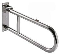 corrimano del bagno per anziani, Barra di sostegno in acciaio inox lucidato a forma di U montata a parete, barra pieghevole for WC, supporto di sicurezza portatile for WC, doccia, vasca