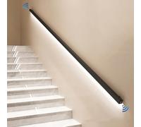 Corrimano della scala del sensore di movimento LED, ringhiera di sicurezza fissata al muro per i gradini dell'interno
