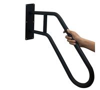 Corrimano di sicurezza per WC, Corrimano a forma di U in acciaio inossidabile da parete, 22,8 pollici, for scale esterne, garage, veranda, giardino