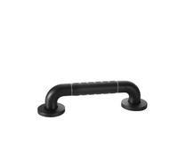 Corrimano for il bagno Maniglioni in acciaio inossidabile Maniglia for vasca da for disabili con montaggio a parete for anziani Per Anziani Bambini(Black 38CM)