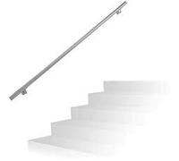 CORRIMANO IN ACCIAIO INOX AISI 304 Ø33.7MM BASIC COMPLETO DI ACCESSORI - 1750 mm.