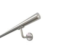 CORRIMANO IN ACCIAIO INOX AISI 304 Ø33.7MM BASIC COMPLETO DI ACCESSORI - 2750 mm.