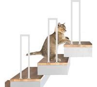 Corrimano in ferro a forma durevole per scale Ringhiera di sicurezza interna ed esterna per giardini, balconi e scale, supporto elegante per la decorazione della casa e del giardino
