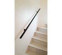 Corrimano in ferro per scala industriale