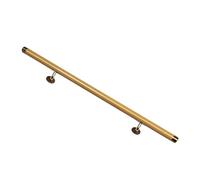 Corrimano In Legno - Barra Di Sostegno Per Scale Da 1 Piede A 20 Piedi Montata A Parete, Corrimano Per Antiscivolo, Kit Completo Ringhiera Con Braccioli Senza Barriere(8ft/240cm)