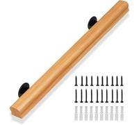 Corrimano in legno da 30600 cm con supporti antiscivolo Asta di supporto da parete per anziani e bambini per la sicurezza del loft indoor e outdoor