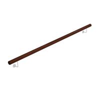 Corrimano in legno Passamano per Interni Esterni Ringhiera per Scale da Parete con Supporto (130cm)