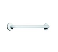 Corrimano Lineare in acciaio inox laccato bianco ø 3.2 cm
