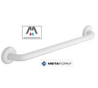 CORRIMANO MANIGLIONE DOCCIA VASCA DISABILI ANZIANI ACCIAIO BIANCO CM60 METAFORM