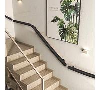 Corrimano moderno nero per ringhiera per scale per interni ed esterni - Kit completo da 1 piedi a 20 piedi, 1 m 1,5 m 2 m 2,5 m 3 m Corrimano di sicurezza per ringhiere per scale ( Size : 60cm )