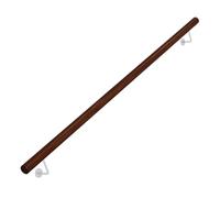 Corrimano per Gradini Interni Corrimano in Legno da Parete Ringhiere Antiscivolo per Scale di Sicurezza con Staffa per Corridoi Terrazze Giardino,Bambini Anziani (130CM)