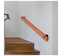 Corrimano per in Legno Massello Balaustra per Corridoio Villa Loft Fissata a Parete Ringhiera Antiscivolo per Uso Domestico Distanza Dalla Parete Di 8cm Robusti Dischi in Ghisa