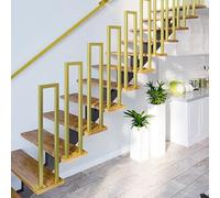 Corrimano per rampe e percorsi pubblici, corrimano di sicurezza a forma di U con tubo tondo bianco per rampe per sedie a rotelle, ingressi accessibili, passerelle ed edifici comunali.