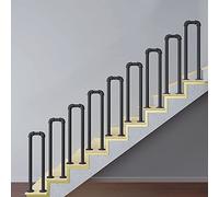 Corrimano per residenze assistite, corrimano di sicurezza bianco a forma di U per corridoi, scale delle aree comuni, zone terapeutiche e spazi di ritrovo per i residenti, facile da installare.