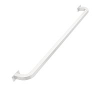 Corrimano per ringhiere da scala a muro, Kit corrimano for scale a parete in ferro battuto bianco for interni ed esterni, lunghezza 30-600 cm(120cm)