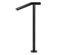 Corrimano per Scale 2 Passi Corrimano Ferro Battuto Montante Singolo Rotondo