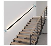 Corrimano per scale a LED attivati da sensori, ringhiere luminose in lega di alluminio a parete per una maggiore sicurezza su scale interne ed esterne