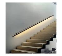 Corrimano Per Scale A LED, Ringhiera Per Scale Illuminata In Alluminio Maniglia Di Accesso A Parete, Luce Per Corridoio Villa Sistema Di Rilevamento Del Corpo Umano(White light-1.5m/4.92ft)