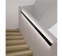 Corrimano per scale illuminato a LED con sensore di movimento, corrimano per scale interne a parete, ringhiere per corrimano con luce a LED per ingresso portico scale esterne (Color : Cold Light, Size