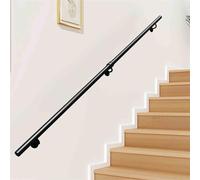Corrimano per scale in metallo per uso interno, antiscivolo, kit di ringhiera di sicurezza, regolabile, 30600 cm, ideale per loft, sale giochi e interni moderni