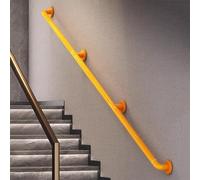 Corrimano per Scale Interne, Maniglione da Parete in Acciaio Inossidabile per Scale, Passamano con Rivestimento in Nylon Antiscivolo, per Bagno, Cucina, Corridoio(500cm/196.8in/16.4ft)
