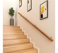 Corrimano per Scale Interne, Ringhiera antiscivolo per scale con staffe, Kit di maniglioni di sicurezza per anziani e bambini contro il muro, per corridoio, villa, edificio, soffitta 400cm