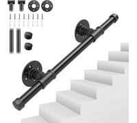 Corrimano per Scale Interne, Sunowl 0,5M Ringhiera per Scale Interne, Passamano per Scale Interne Esterne, Corrimano di Sicurezza Montati a Parete per Bambini Anziani Disabili