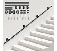 Corrimano per Scale Interne, Sunowl 3M Ringhiera per Scale Interne, Passamano per Scale Interne Esterne, Corrimano di Sicurezza Montati a Parete per Bambini Anziani Disabili