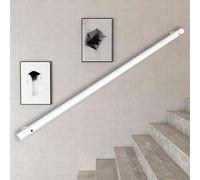 Corrimano per scale per pareti, 1,5 m, 2 m, 3 m, 4 m, 5 m, 6 m, ringhiere per interni ed esterni, corrimano di sicurezza da parete, scale, barra di sostegno antiscivolo(390cm)