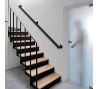 Corrimano regolabile in metallo per interni ed esterni, 30600 cm, per la sicurezza in loft e ville, robusto supporto per s (0,9 m)
