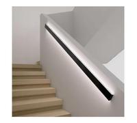 Corrimano Ringhiere for scale illuminate a LED da parete con luce a LED for scale esterne, ingresso del portico corrimanos(Black Switch type)