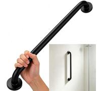 Corrimano scala nero inox a parete sicurezza 30-120cm | Maniglione for carichi pesanti for doccia porta e garage aiuto il supporto dell'equilibrio for anziani e adulti(50CM)
