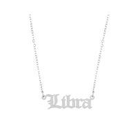 Corrispondenti Collane Di Cristallo Collana Constellation Ciondolo All-Match Dodici clavicole in acciaio inossidabile Moda Collane e ciondoli Carte Collana (A, One Size)