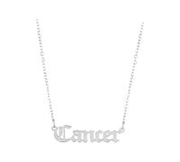 Corrispondenti Collane Di Cristallo Collana Constellation Ciondolo All-Match Dodici clavicole in acciaio inossidabile Moda Collane e ciondoli Carte Collana (B, One Size)