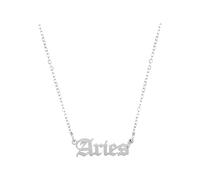 Corrispondenti Collane Di Cristallo Collana Constellation Ciondolo All-Match Dodici clavicole in acciaio inossidabile Moda Collane e ciondoli Carte Collana (E, One Size)