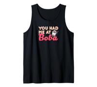 Corrispondenza Boba Tea Love You Had Me At Boba Canotta