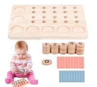 Corrispondenza Di Numeri Di Legno | Giochi Educativi Interattivi In Legno - Strumenti Di Matematica Per La Scuola Materna,per Ragazzi Ragazze Giardino di asa Materna Viaggio Gioco